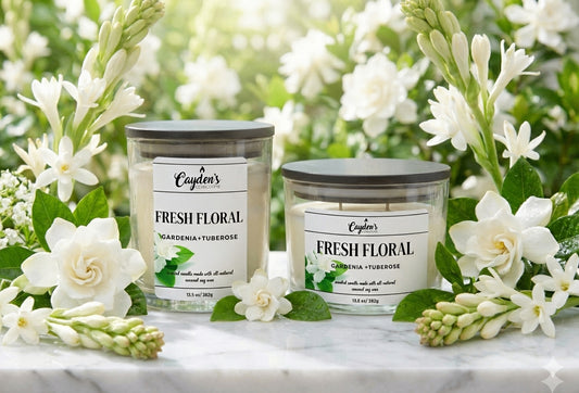 Fresh Floral Candle