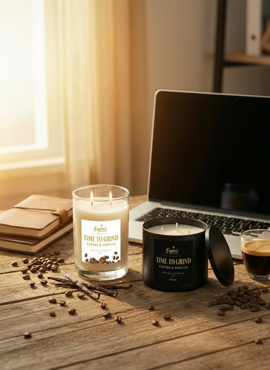 Time to Grind Candle