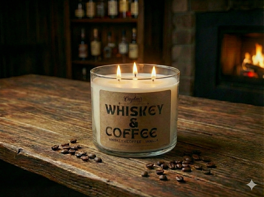 Whiskey & Coffee Candles