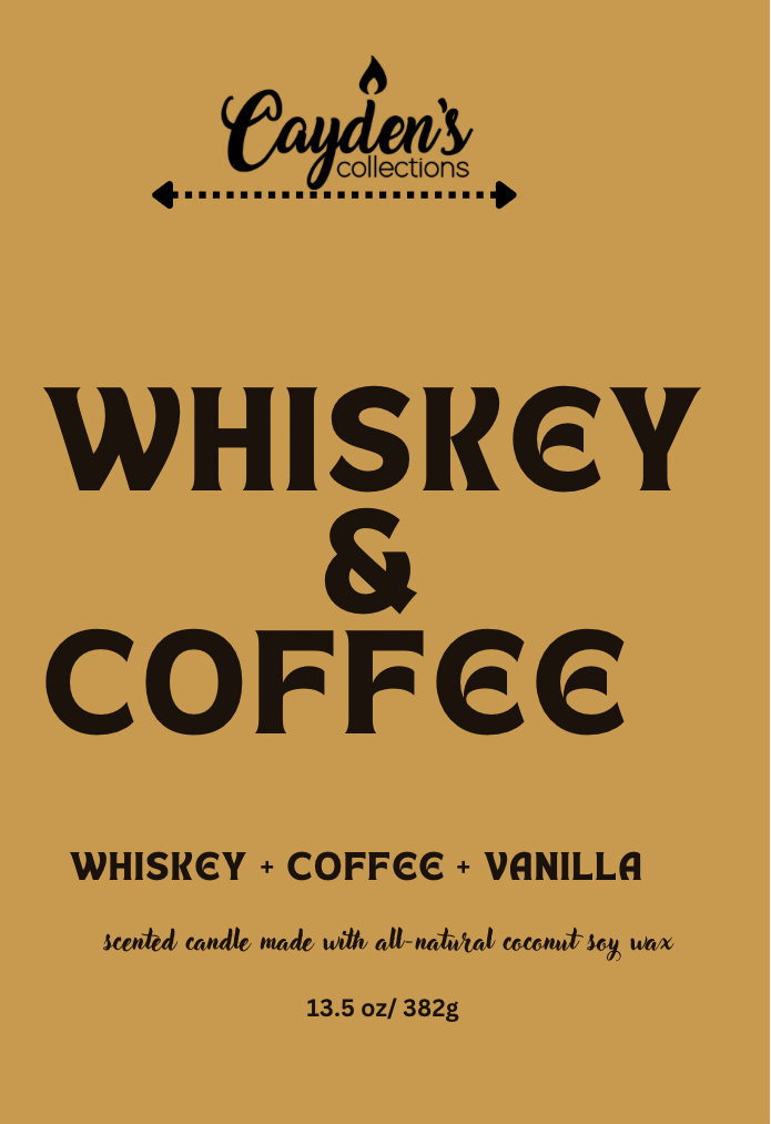 Whiskey & Coffee Candles